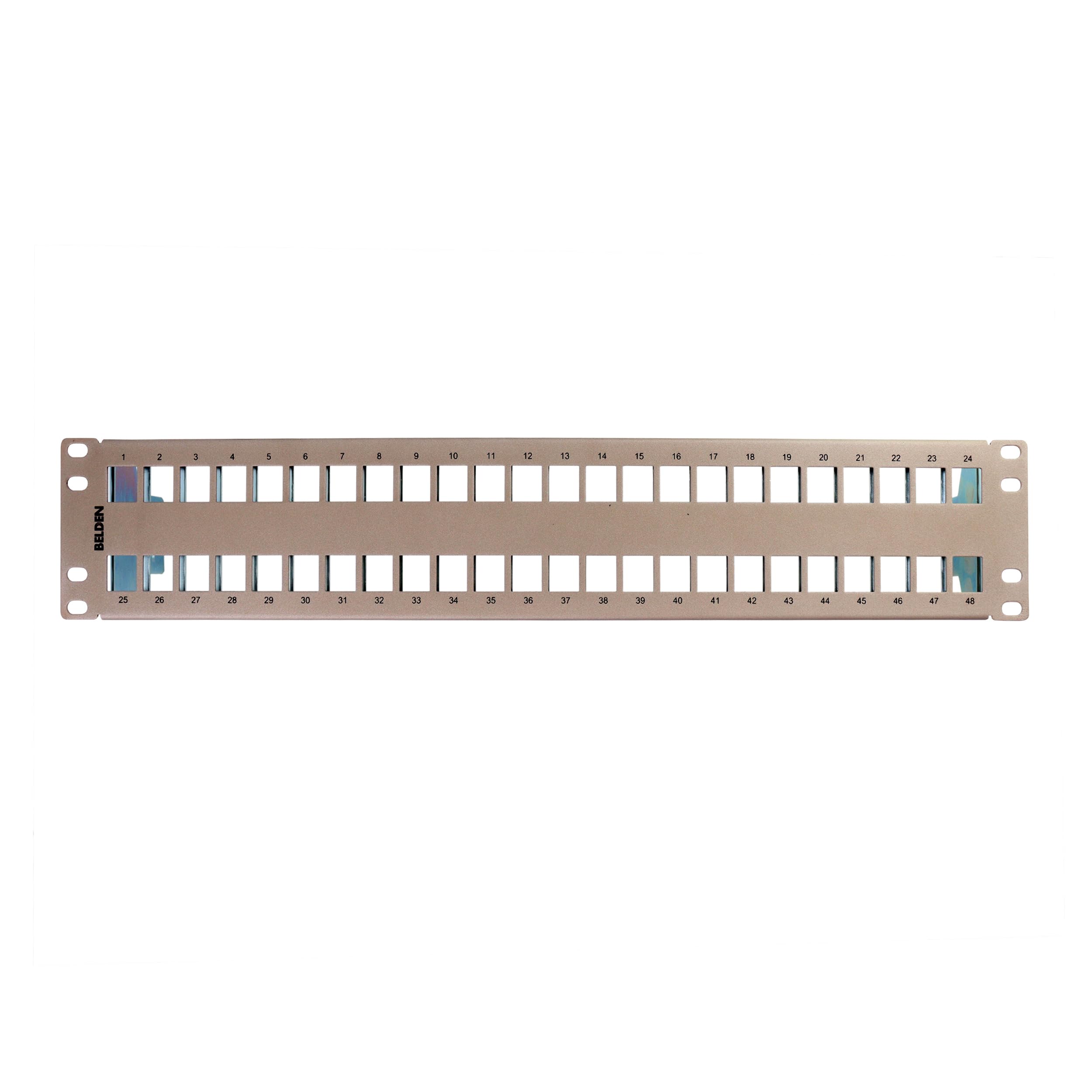 Amazon.com: Belden AX104564 KeyConnect Shielded Patch Panel